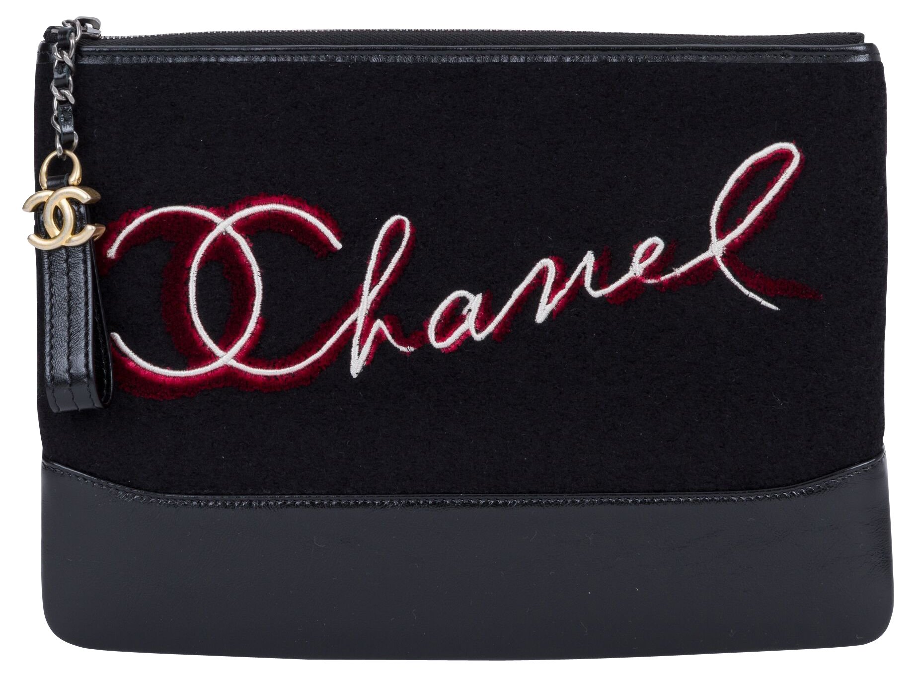 Chanel Black Paris Salzburg Clutch~P77526232
