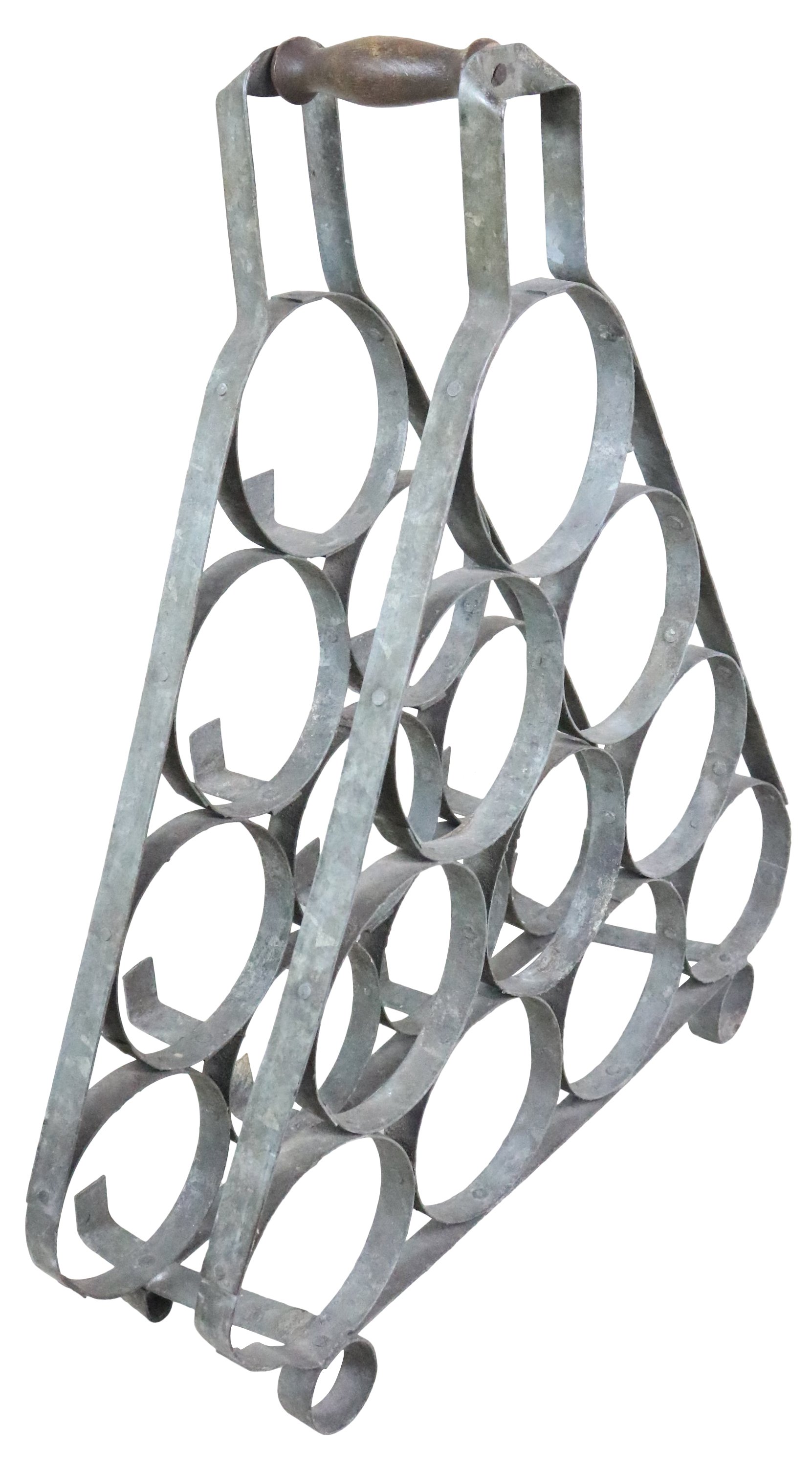 Schorr & Dobinsky French Wine Bottle Carrier/Rack One Kings Lane