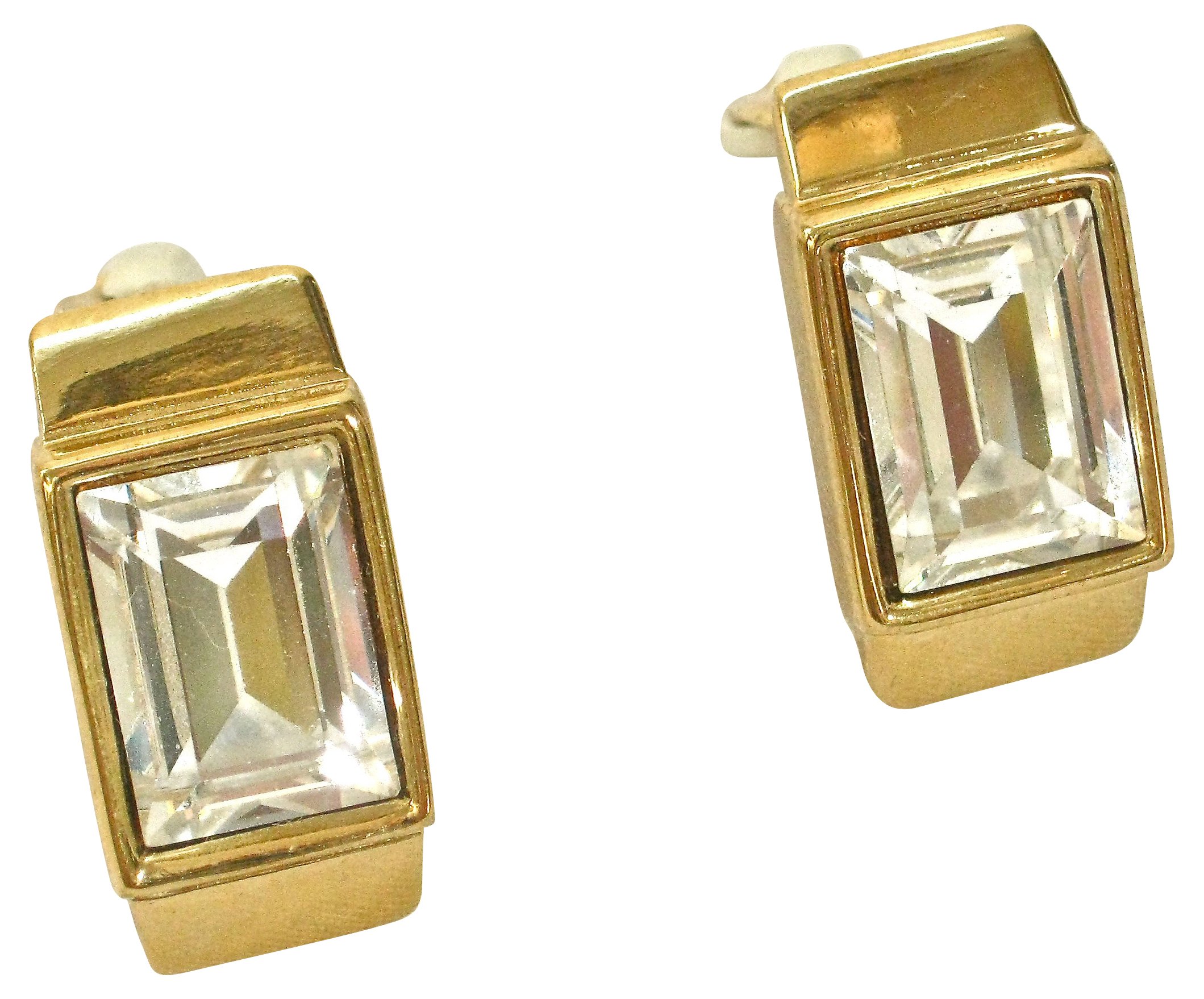 Givenchy Classic Gold Crystal Earrings~P77221325
