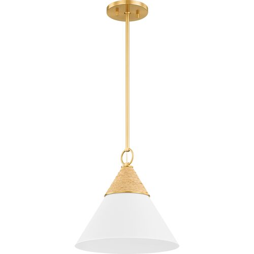 Mica Pendant, Aged Brass~P111126179