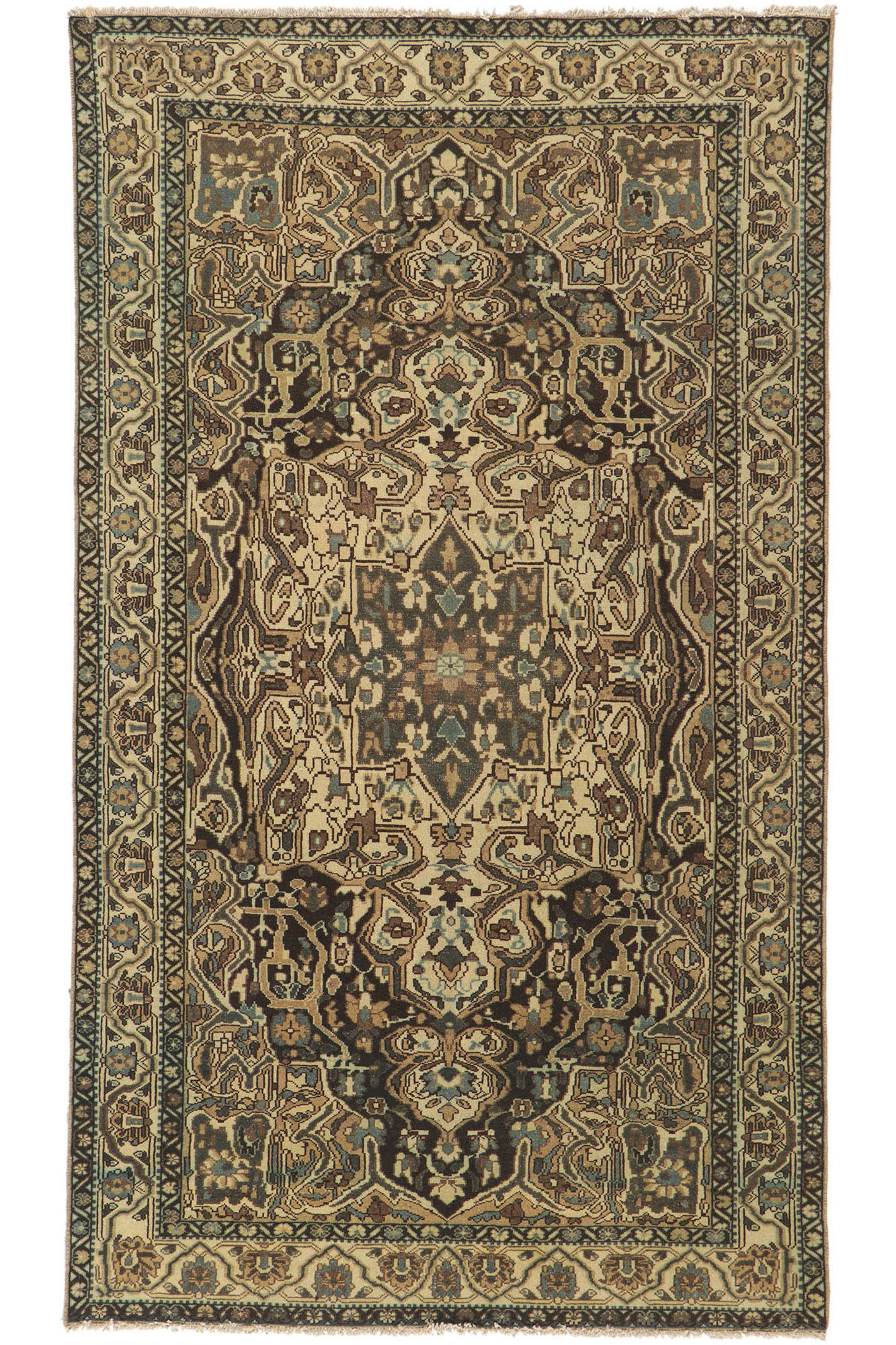 Persian Bakhtiari Rug, 5'04 x 9'03~P77681781
