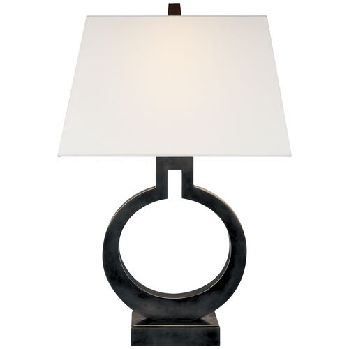 Ring Table Lamp, Bronze~P75917678