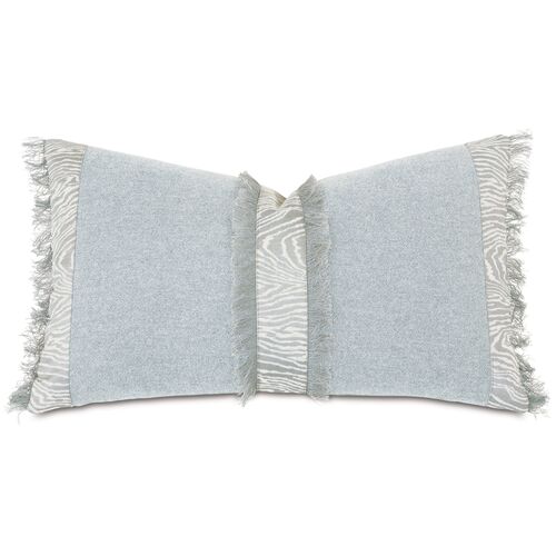 Liesl 22x13 Fringe Pillow, Gray~P77620188