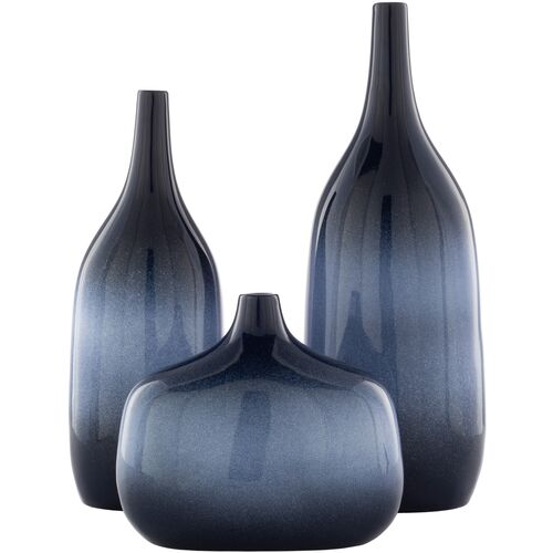 S/3 Wendy Vase, Blue~P77644001