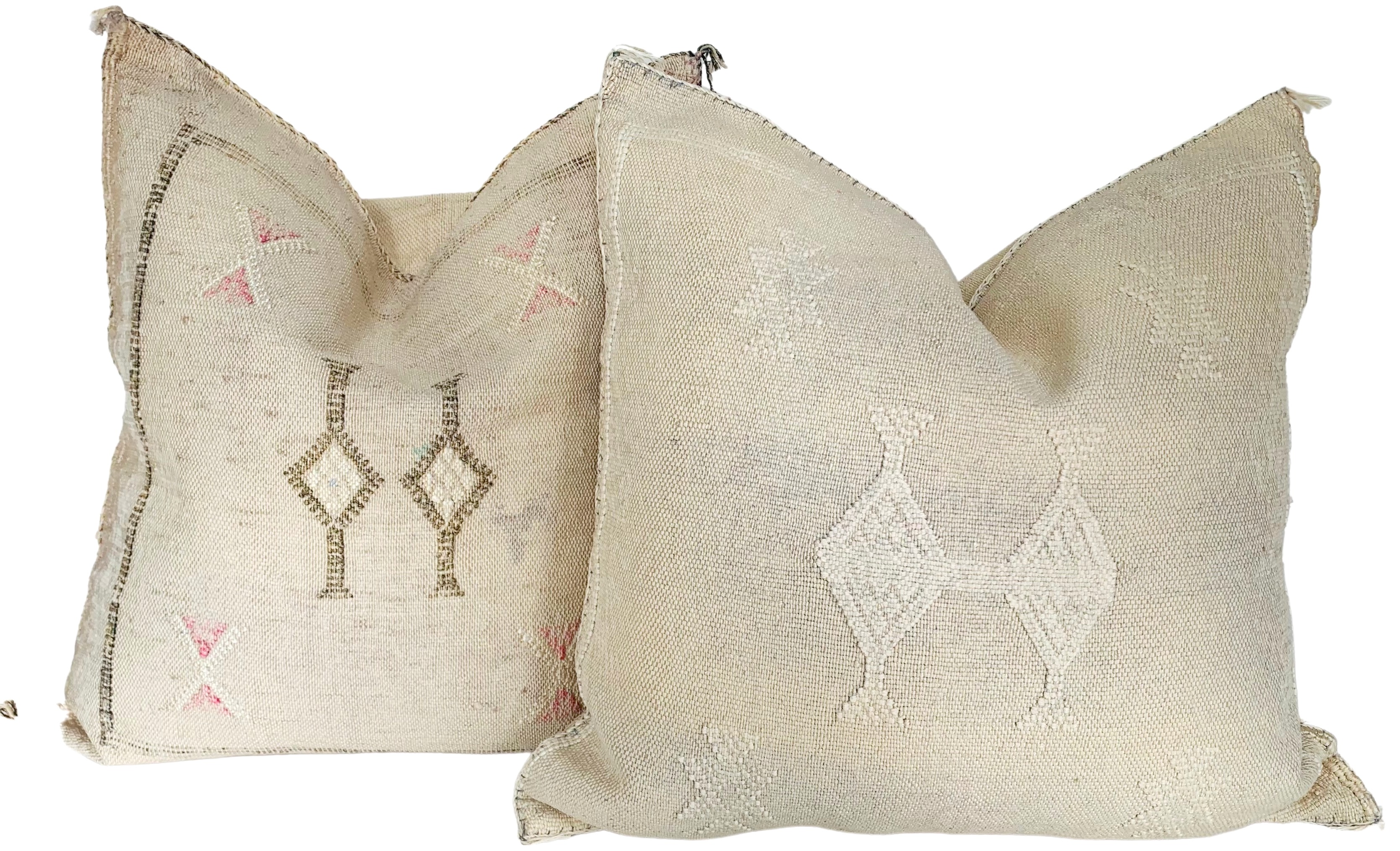 Moroccan Sabra Silk Pillows, Pair~P77659834