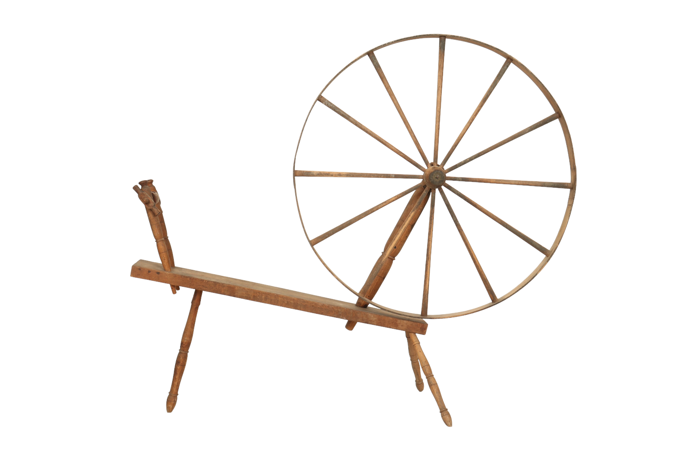 J Platt Great Wheel Spinning Wheel~P77665457