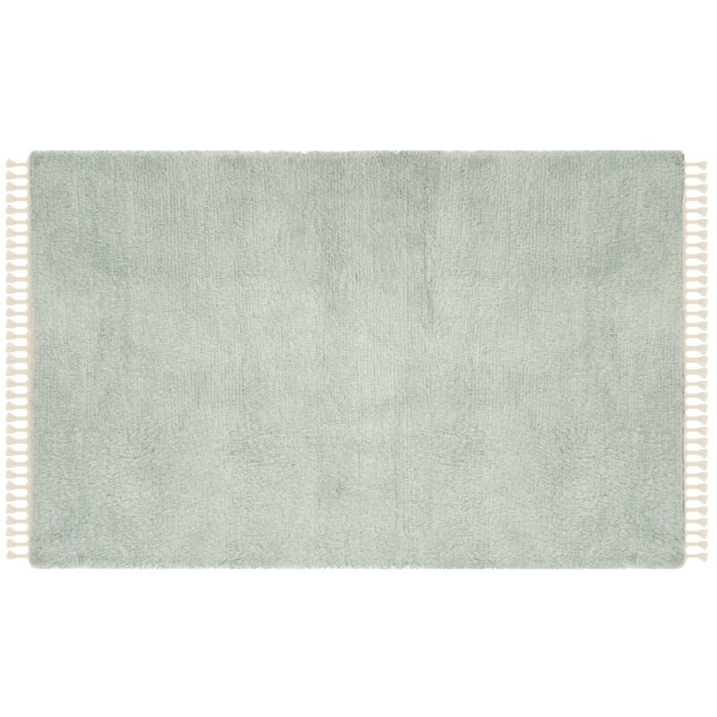 Casablanca Hand-Knotted Rug, Blue