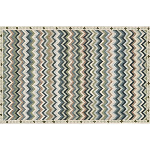 Abbot Zig Zag Hand Tufted Wool Rug