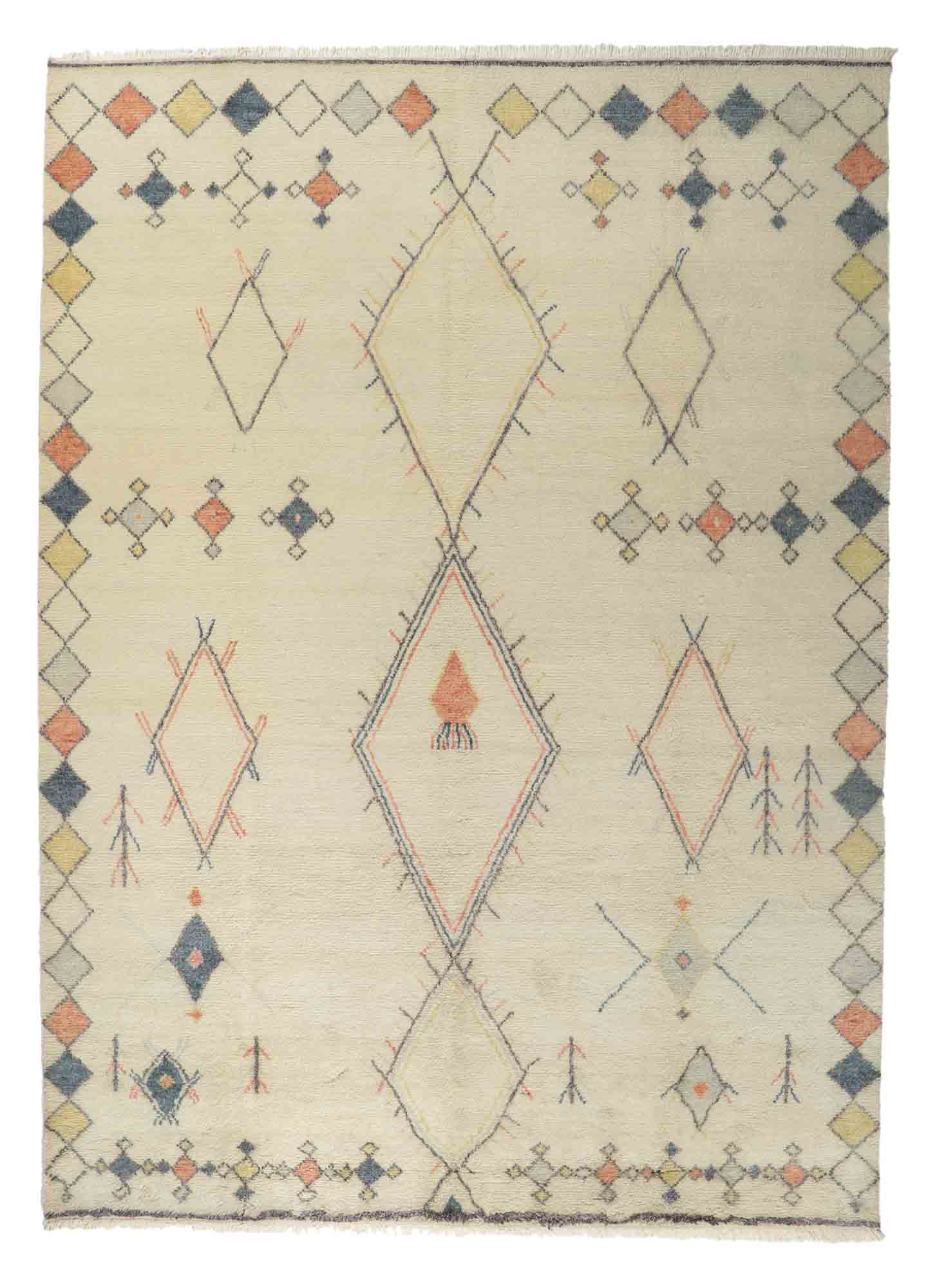 Moroccan Tribal Style Rug, 10'00 x 13'09~P77659080