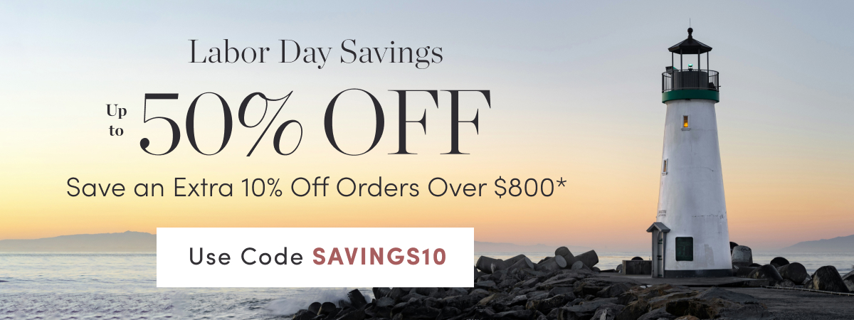 Up to 50 Percent Off Sitewide