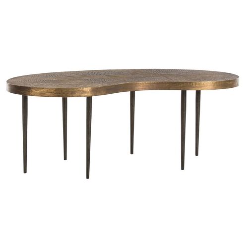 Sloan Coffee Table, Antiqued Brass~P77366884