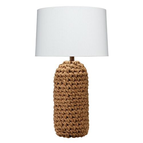 Lawrence Rope Table Lamp, Brown~P69038990