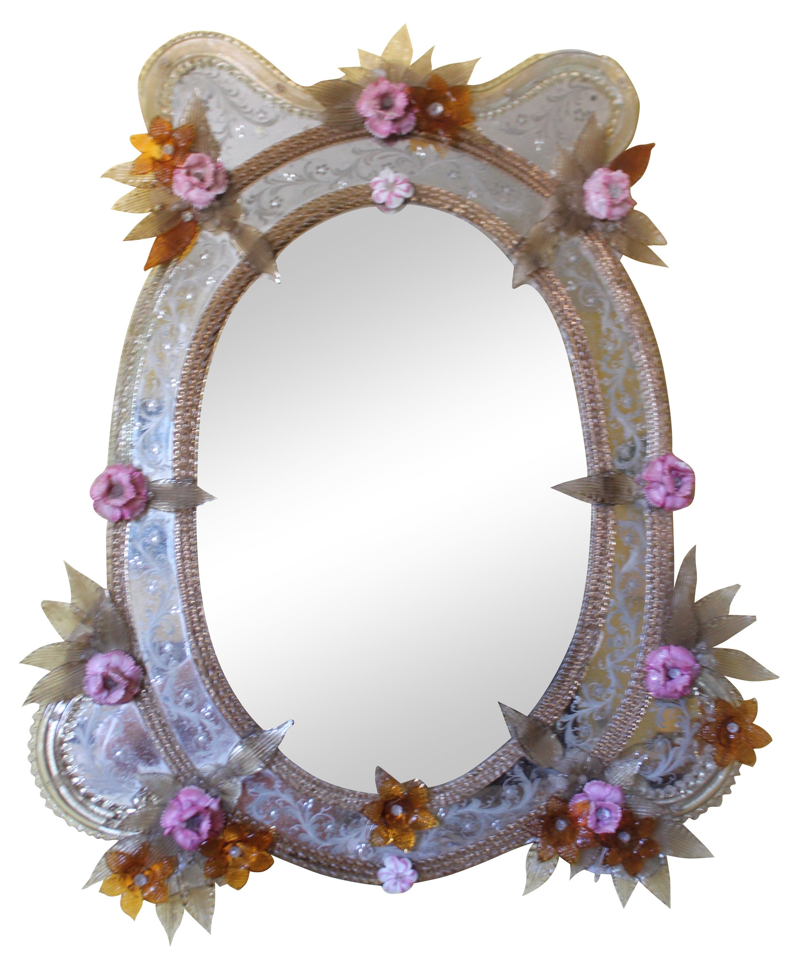 19th-C. Venetian Mirror~P77440736