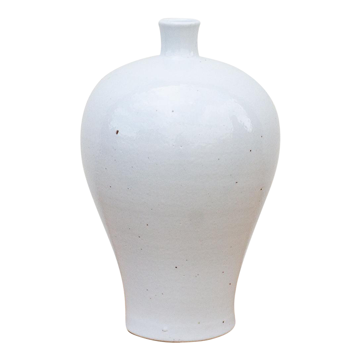 Elegant White Porcelain Jar~P77689363