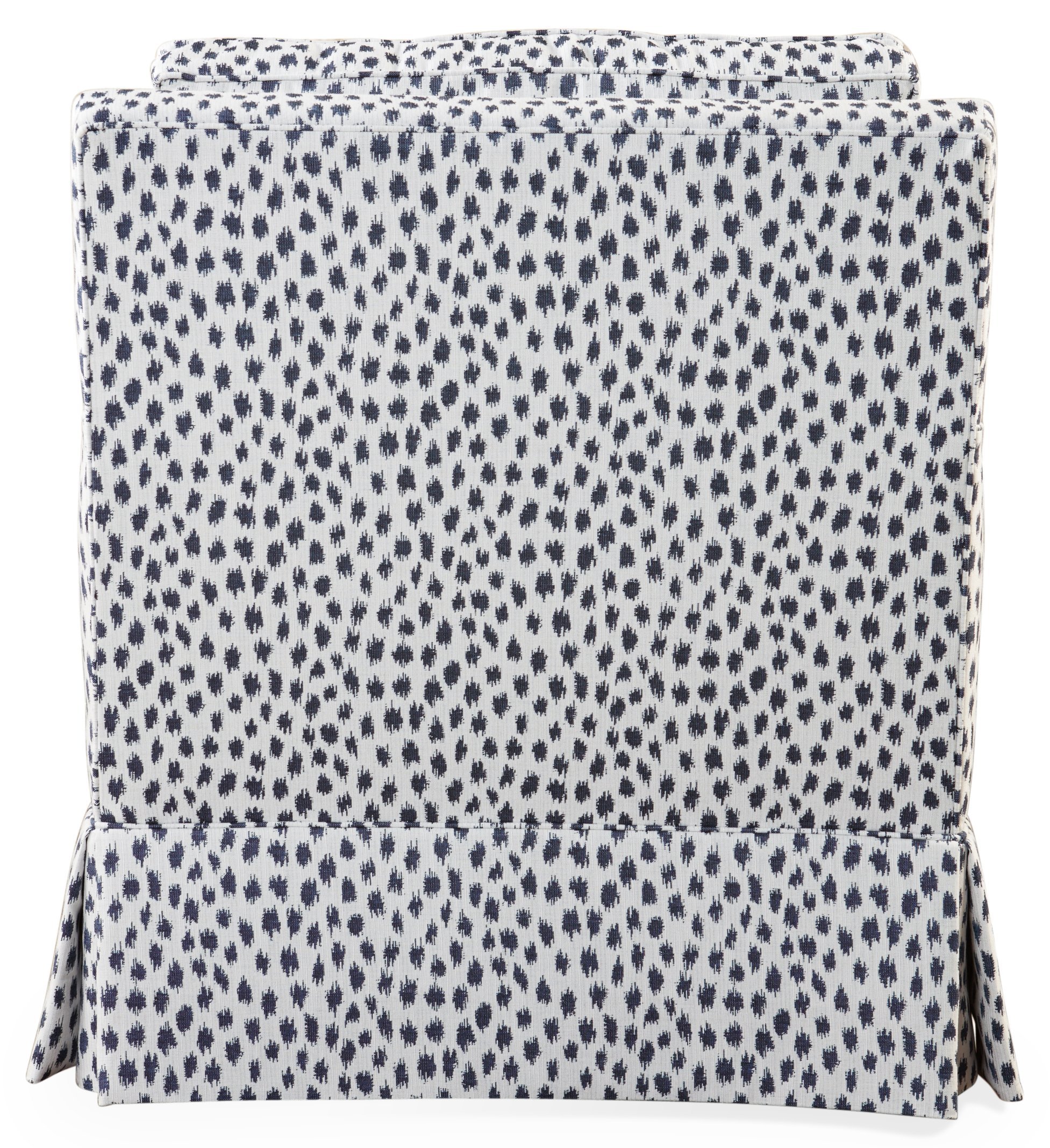 Auburn Club Chair, Indigo Spot Sunbrella