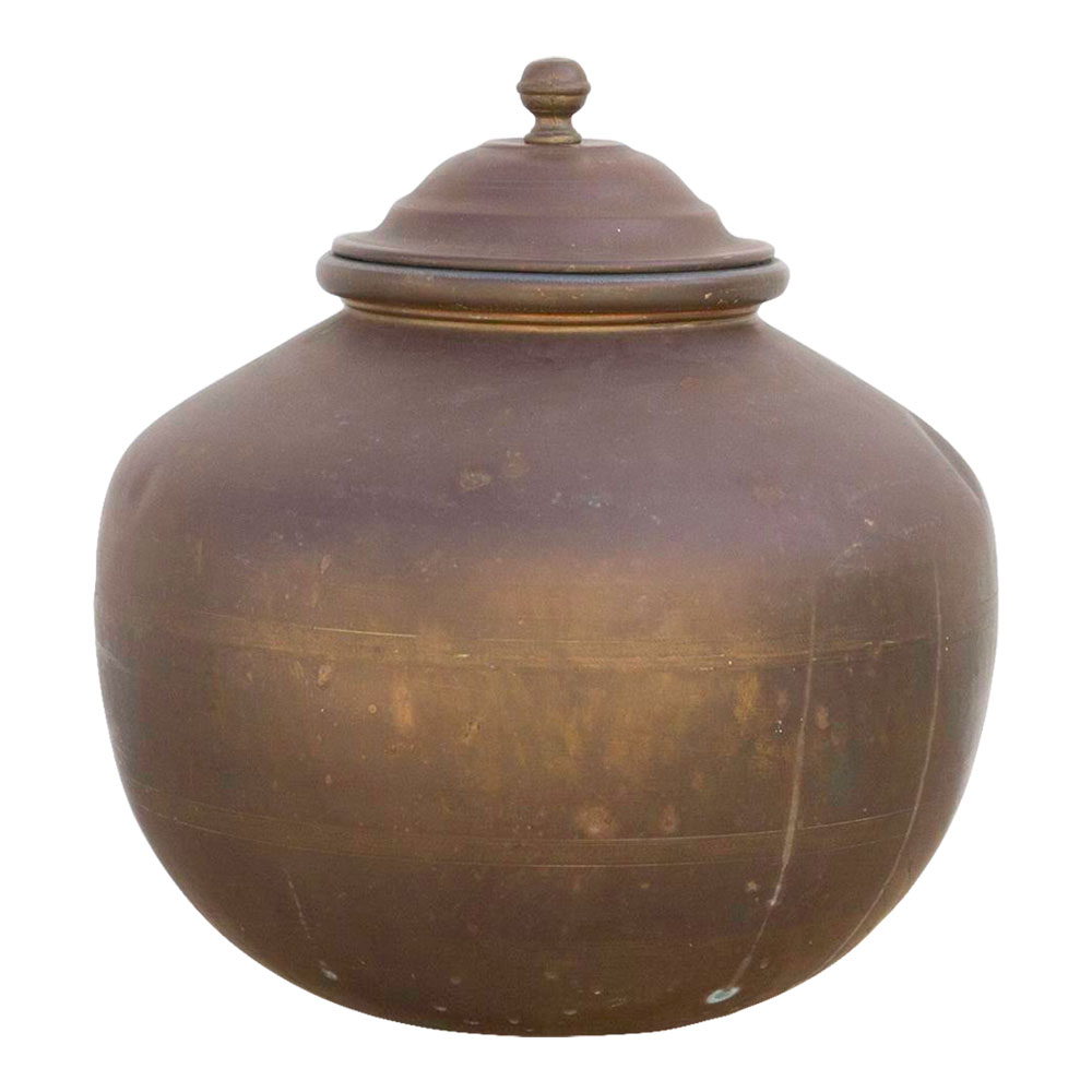 Indian Antique Brass Water Pot~P77669479