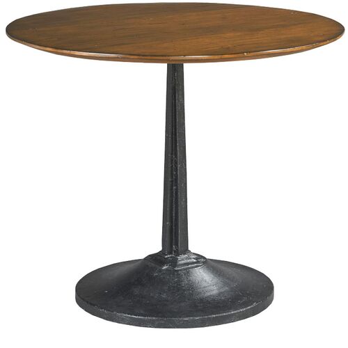 Watson Round Café Table, Cherry/Iron~P77654563