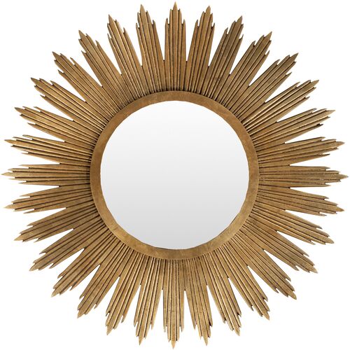 Starburst Oversize Mirror, Gold~P76562685