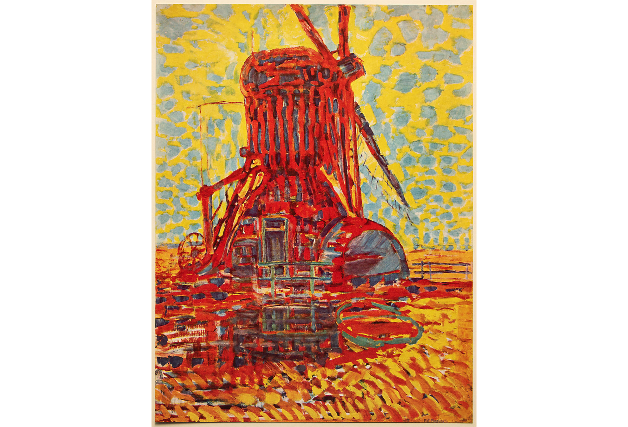 1958 Piet Mondrian, Mill In The Sunlight~P77626303