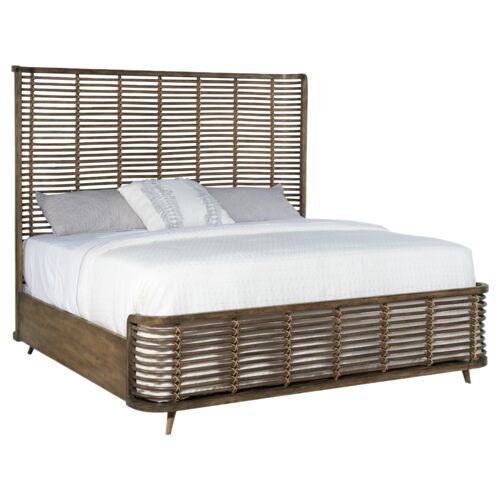 Sundance King Rattan Bed, Cliffside