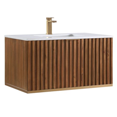 Terra 36" Floating Single Sink Bathroom Vanity Terra 36" Floating Single Sink Bathroom Vanity