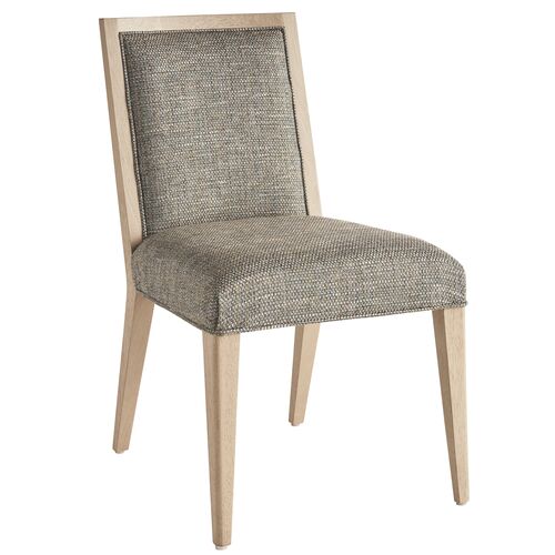 Nicholas Upholstered Side Chair, Textured Green Nicholas Upholstered Side Chair, Textured Green