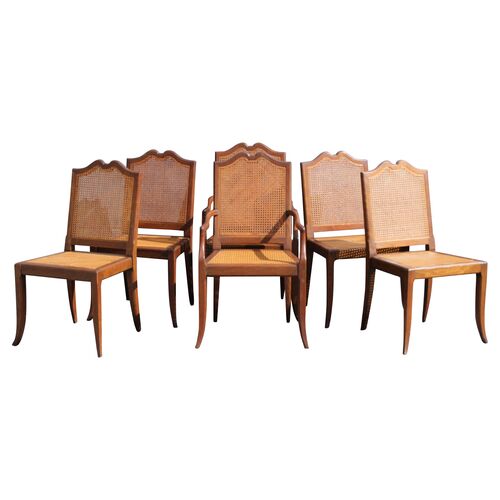 Walnut Mid Century Dining Chairs