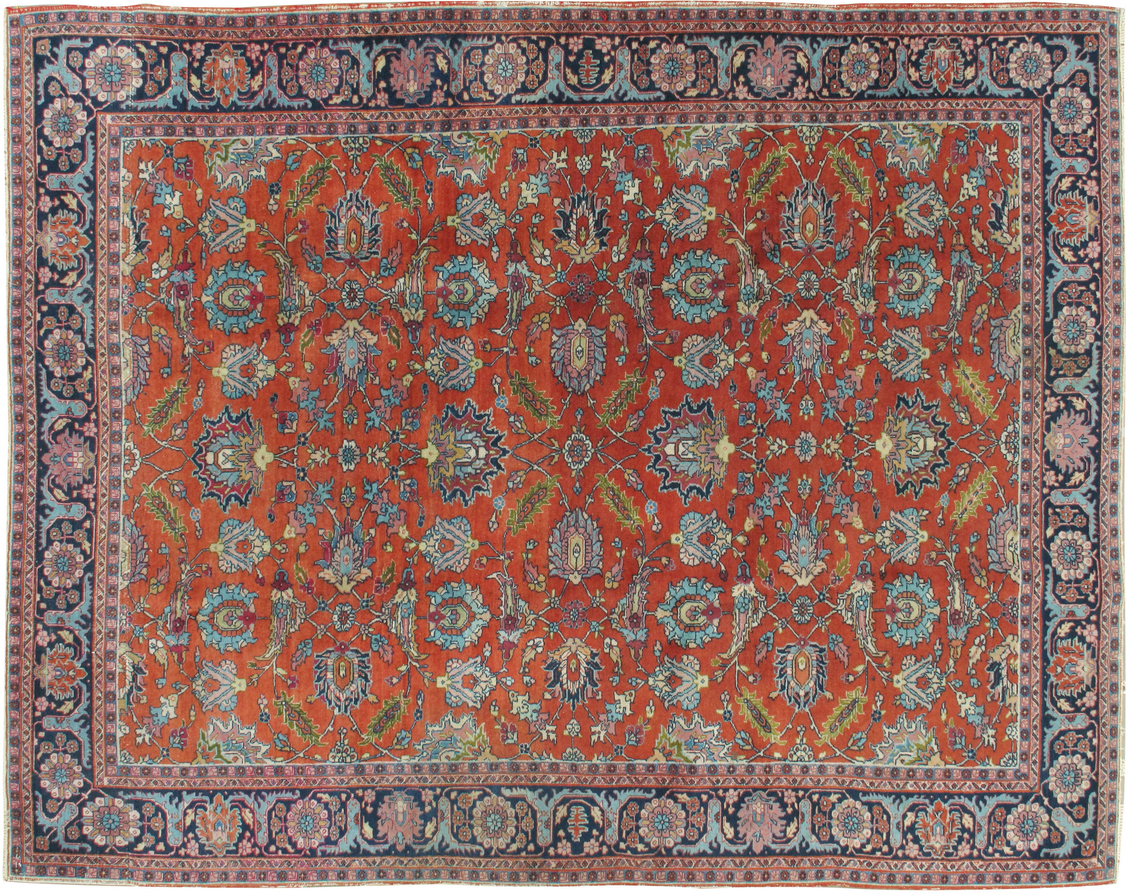 Persian Tabriz Rug, 6'7" x 8'8"~P77549393
