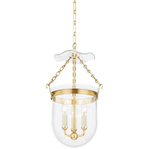 Rousham Lantern, Aged Brass