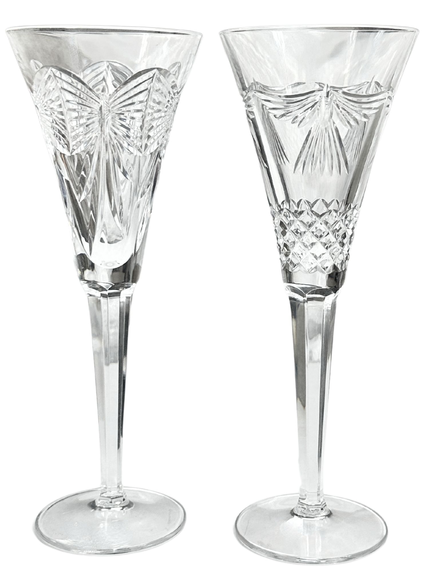 Waterford Happiness & Peace Toast Flutes~P77704095