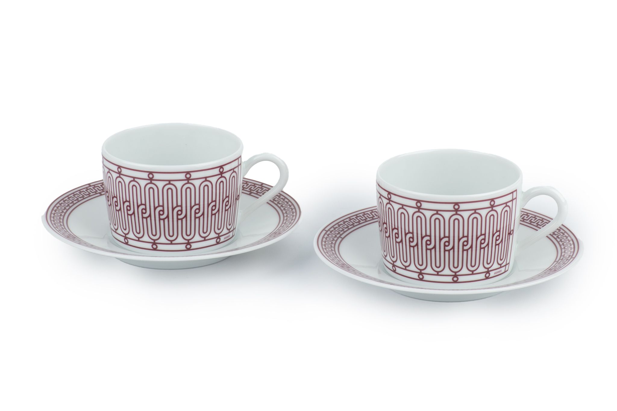 Hermès New Cups and Saucer Set~P77693264