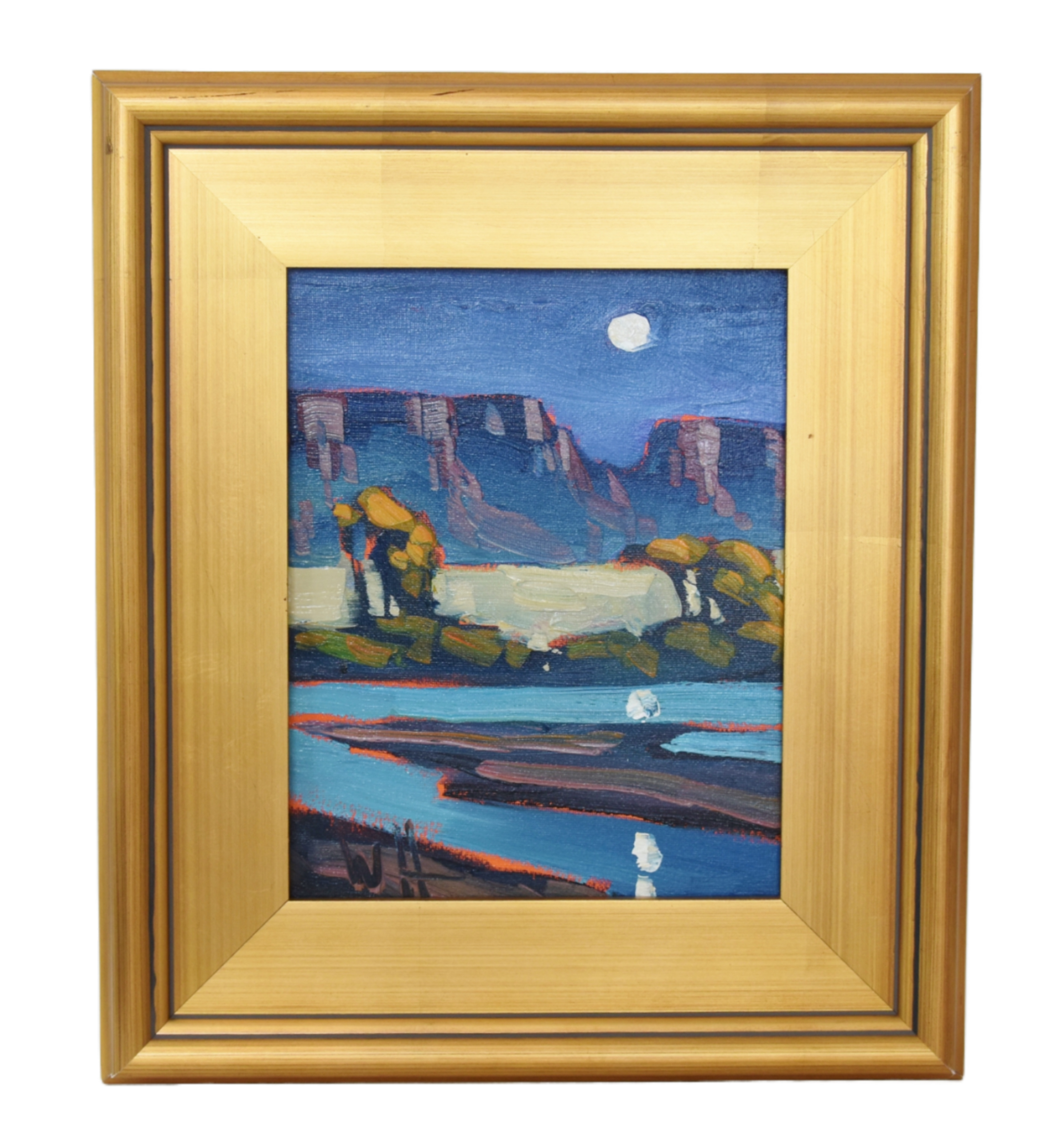 Wm. Hawkins, Moonlight Canyon & River