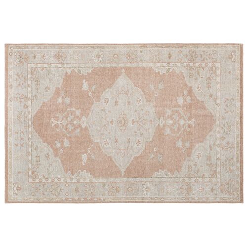 Anna Handmade Rug, Blush Anna Handmade Rug, Blush