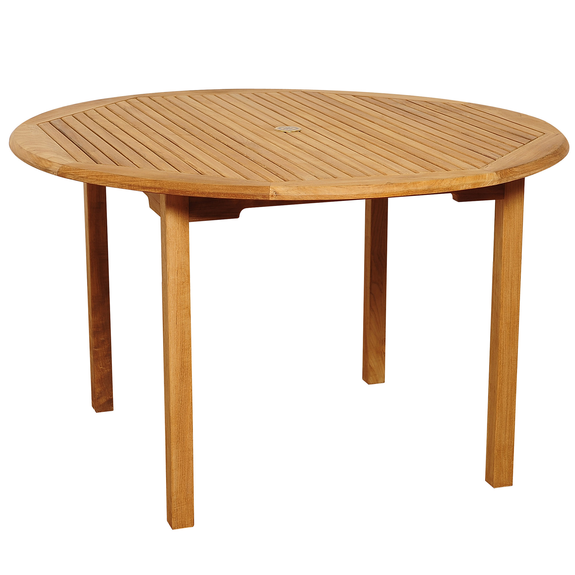 Belgravia Round Outdoor Teak Dining Table