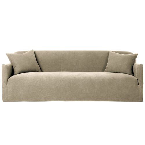 Lowell Linen Slipcover Sofa
