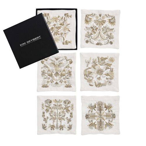 S/6 Otomi Cocktail Napkins