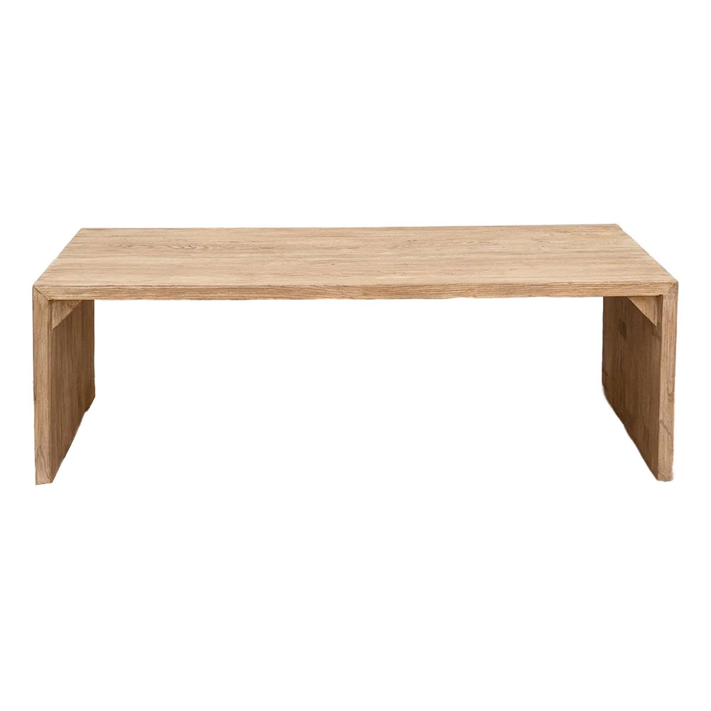 55" Contemporary Waterfall Coffee Table 55" Contemporary Waterfall Coffee Table~P77750373