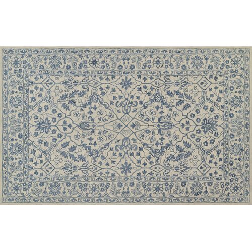 Luca Hand Tufted Wool Rug, Ivory