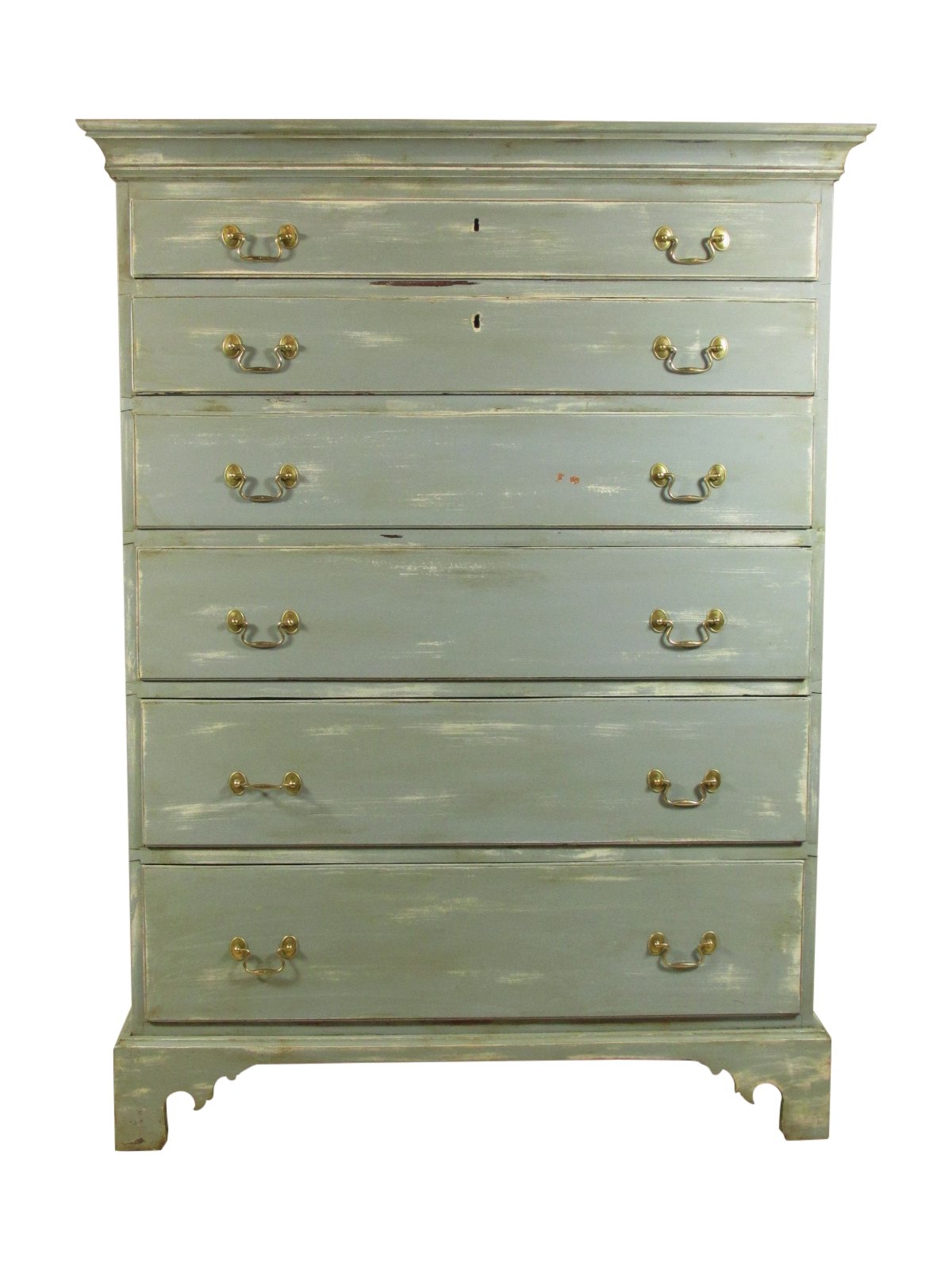 18th-C. American Painted Chest~P77620105