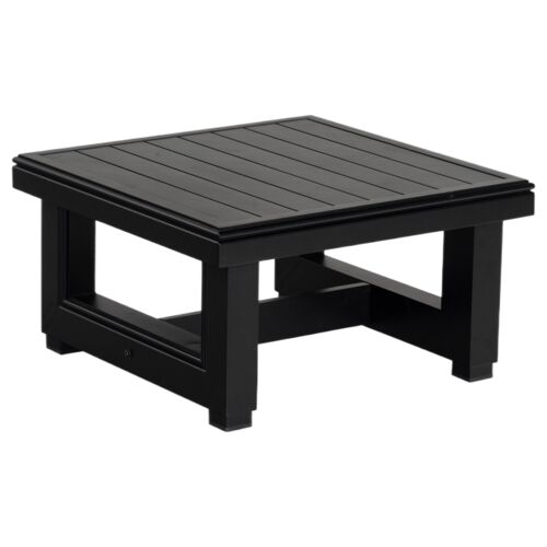 Sylvan Outdoor End Table, Black Sylvan Outdoor End Table, Black