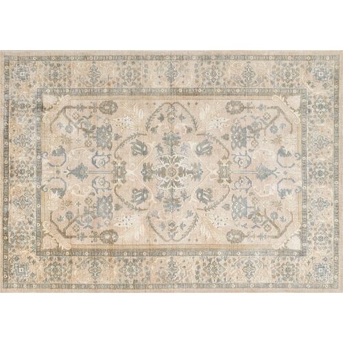Lunar Wool/Viscose Hand Loomed Rug, Beige Lunar Wool/Viscose Hand Loomed Rug, Beige