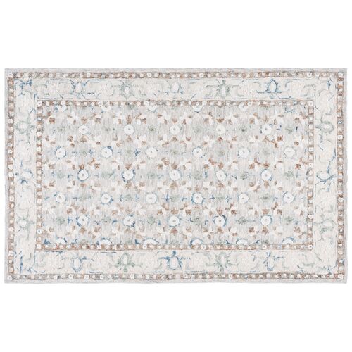 Murphy Hand Tufted Rug, Blue Murphy Hand Tufted Rug, Blue