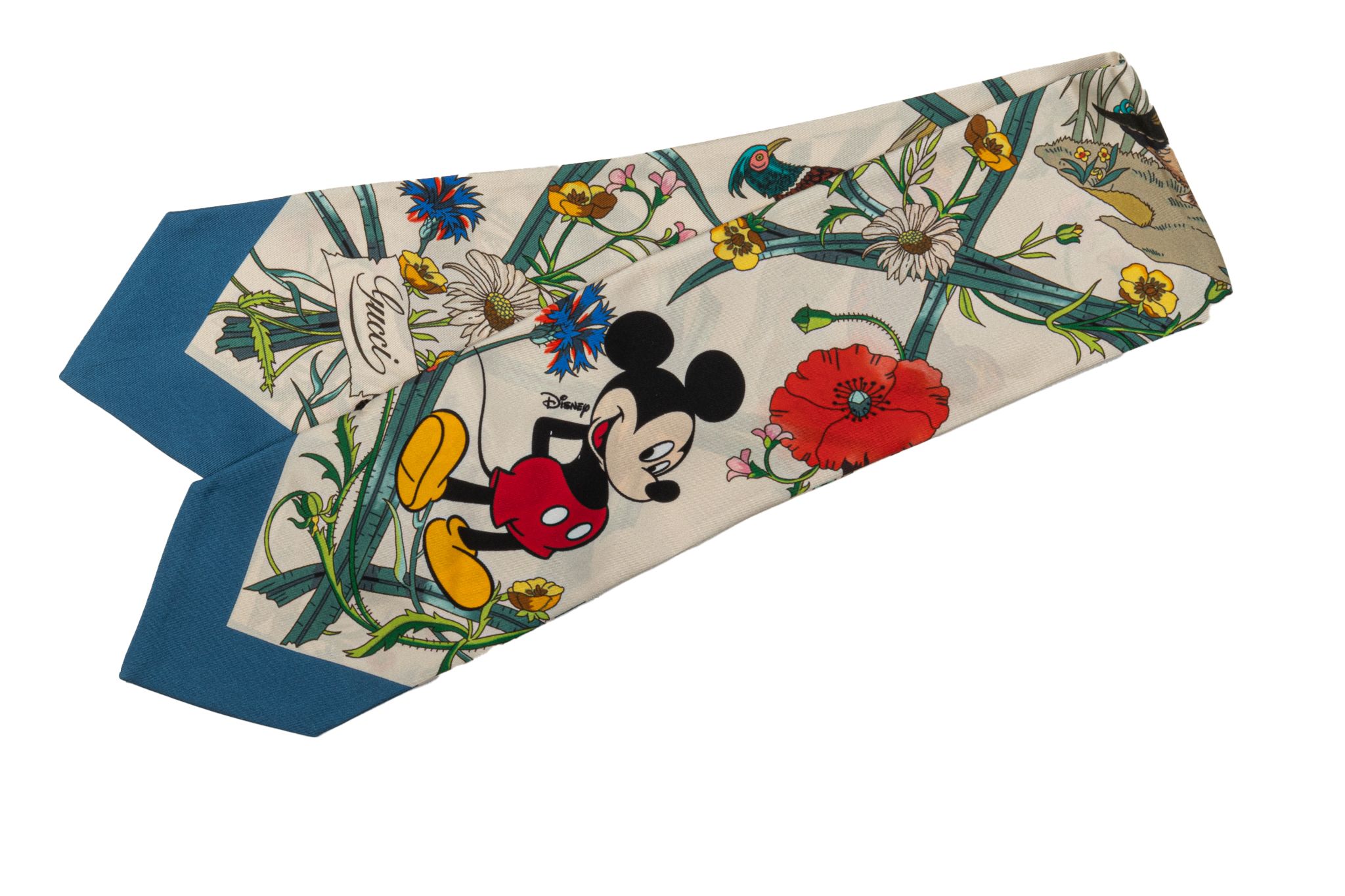 Gucci X Disney Silk Monogram Ascot - Vintage Lux