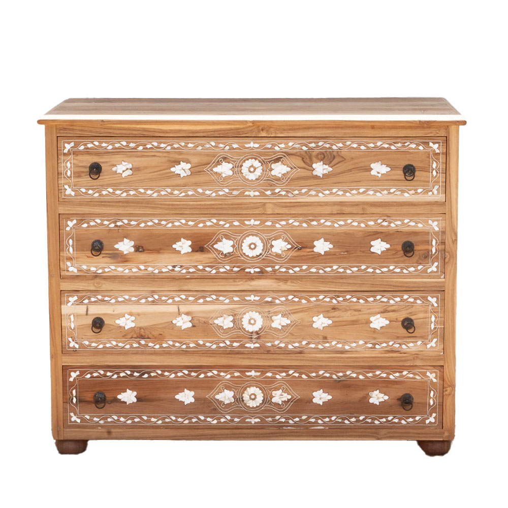 Mother of Pearl Inlay Damascus Dresser~P77755580