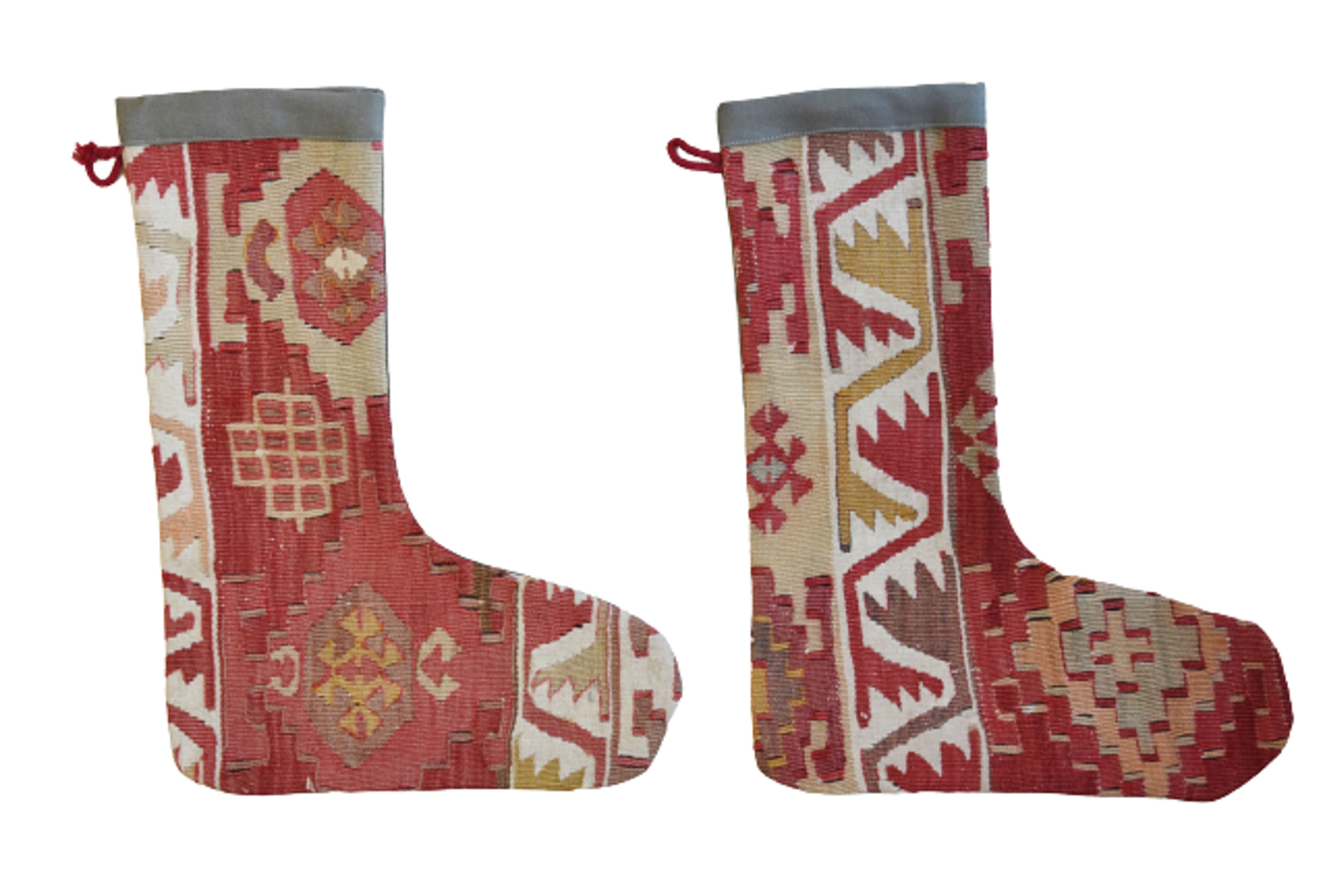 Christmas Stockings Turkish Carpet S/2~P77631922