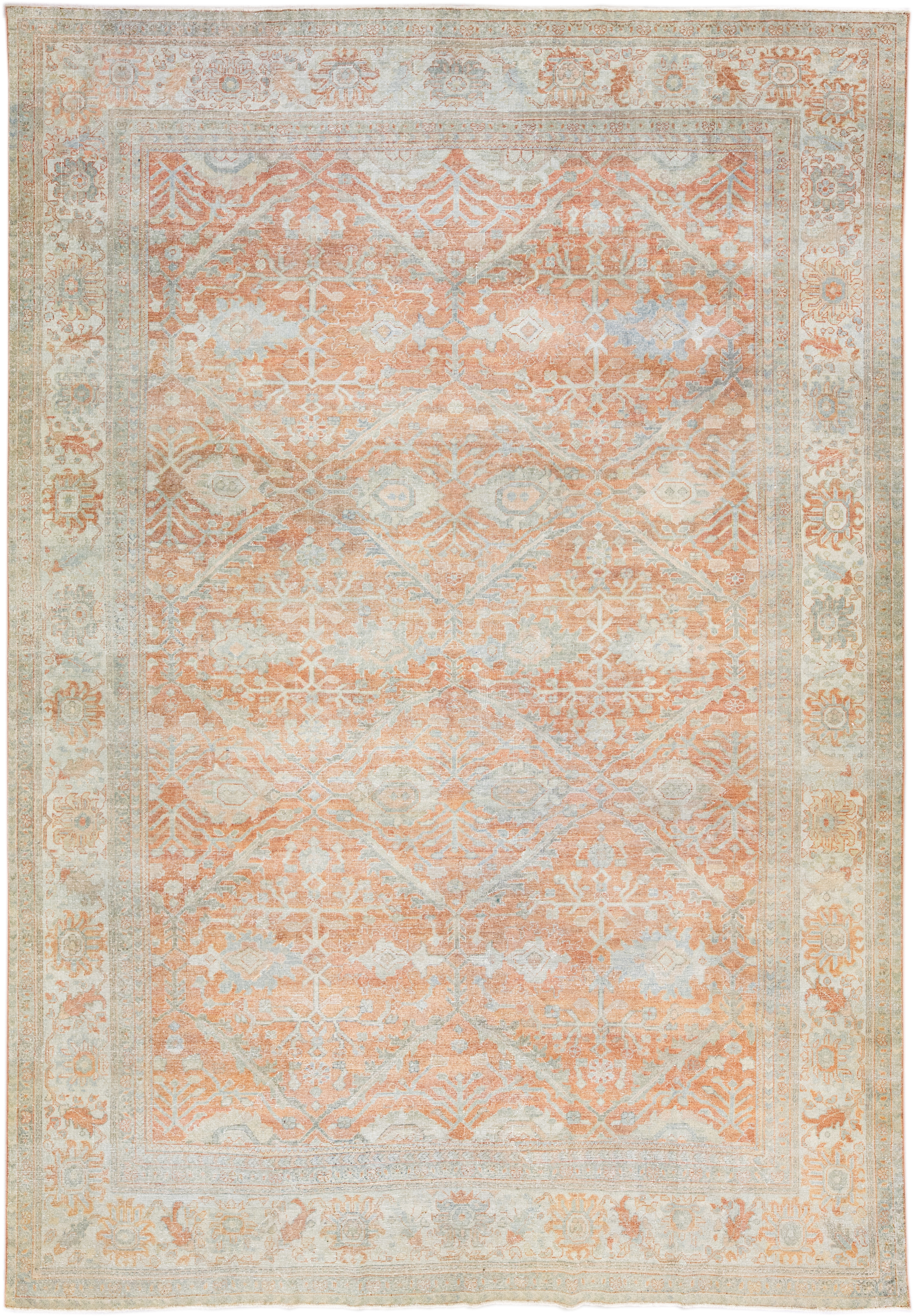 Persian Sultanabad Rug 9' x 12'8"~P77663505