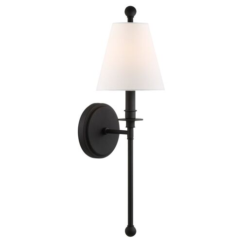 Riverdale Sconce, Black Forged~P77505441