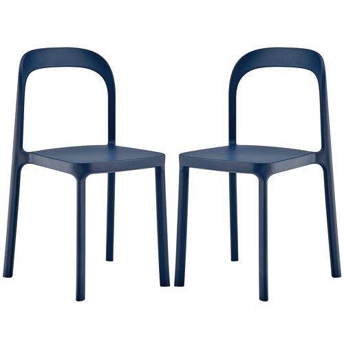 S/2 Clemmie Indoor/Outdoor Side Chairs