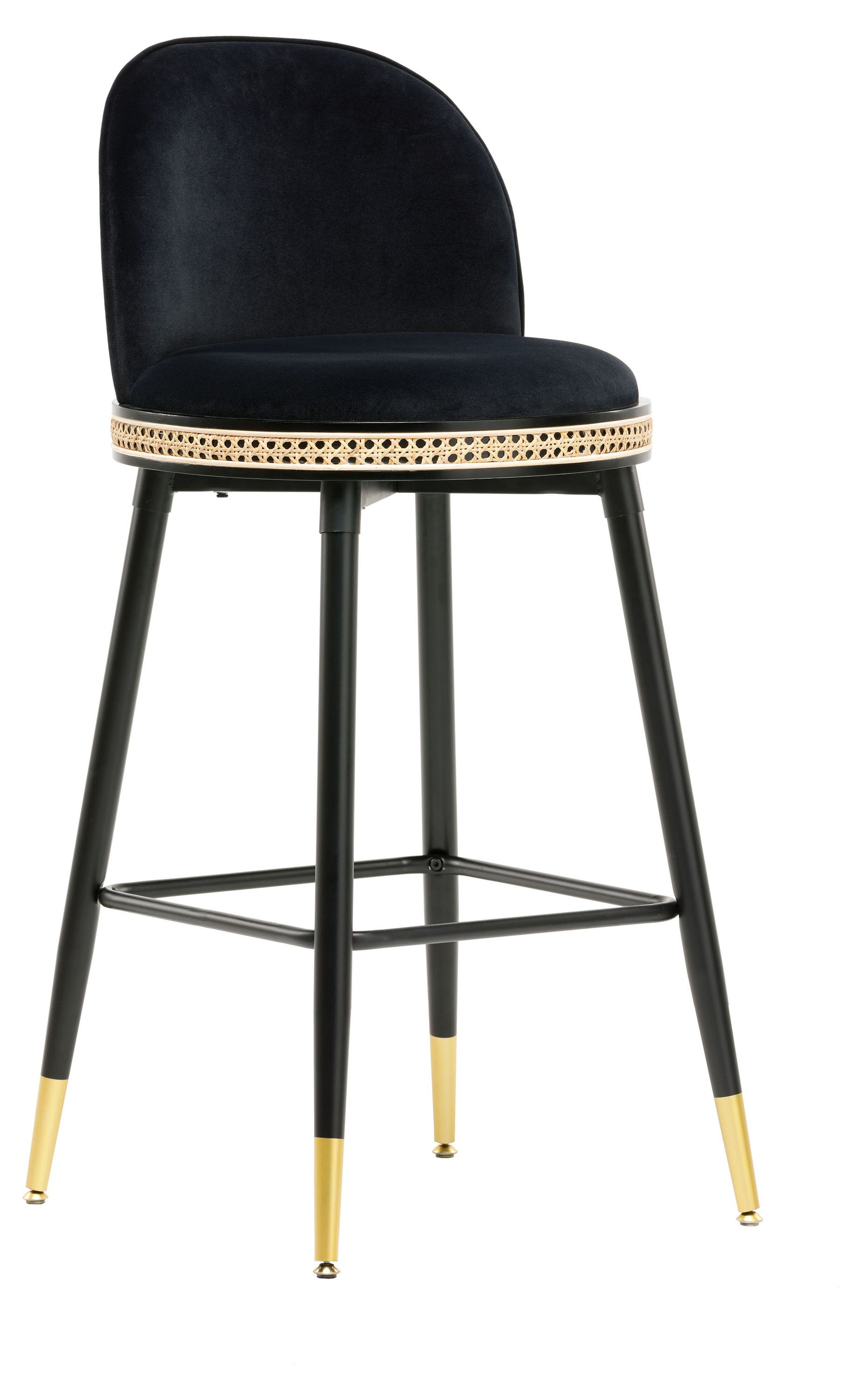 Eden Velvet Bar Stool | One Kings Lane