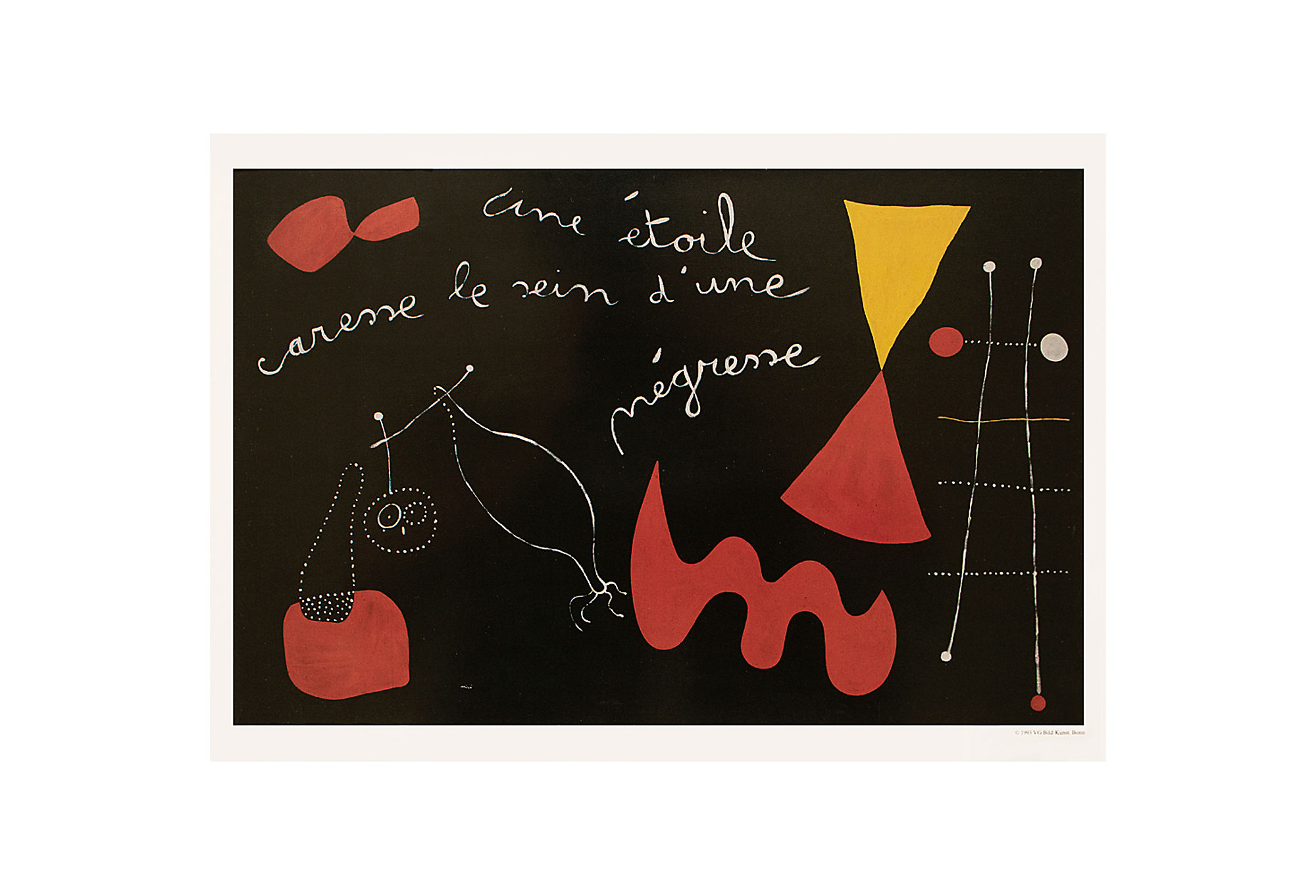 Joan Miro "A Star and a Woman" Poster~P77600561